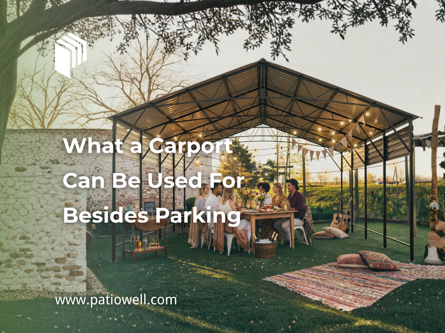What a Carport Can Be Used For Besides Parking