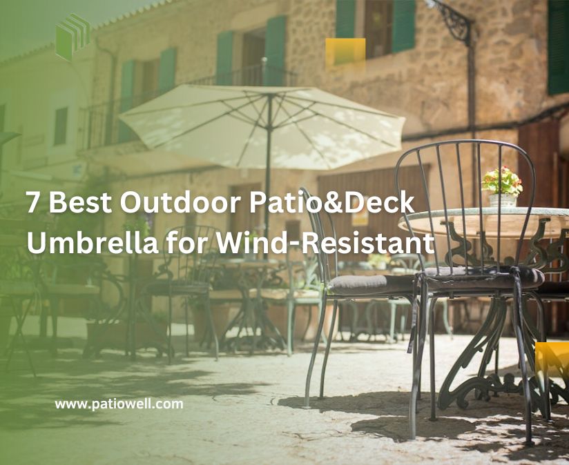 7 Best Outdoor Patio & Deck Umbrellas For Wind Resistance