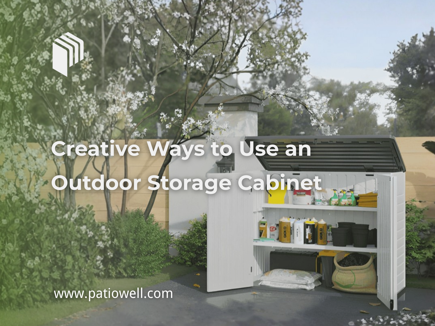 Creative Ways to Use an Outdoor Storage Cabinet