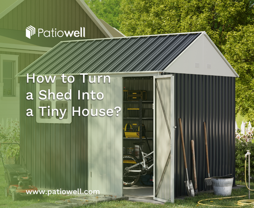 How to Turn a Storage Shed into a Tiny Home: Step-by-Step Guide