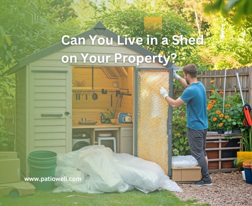 Can You Live in a Shed on Your Property?