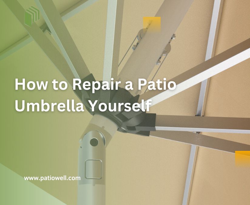 How to Repair a Patio Umbrella Yourself: A Step-by-Step Guide