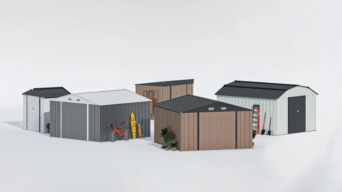 Patiowell metal sheds