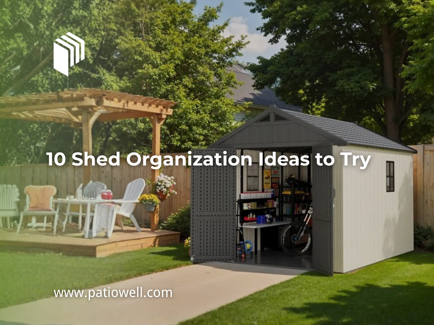 10 Shed Organization Ideas to Try