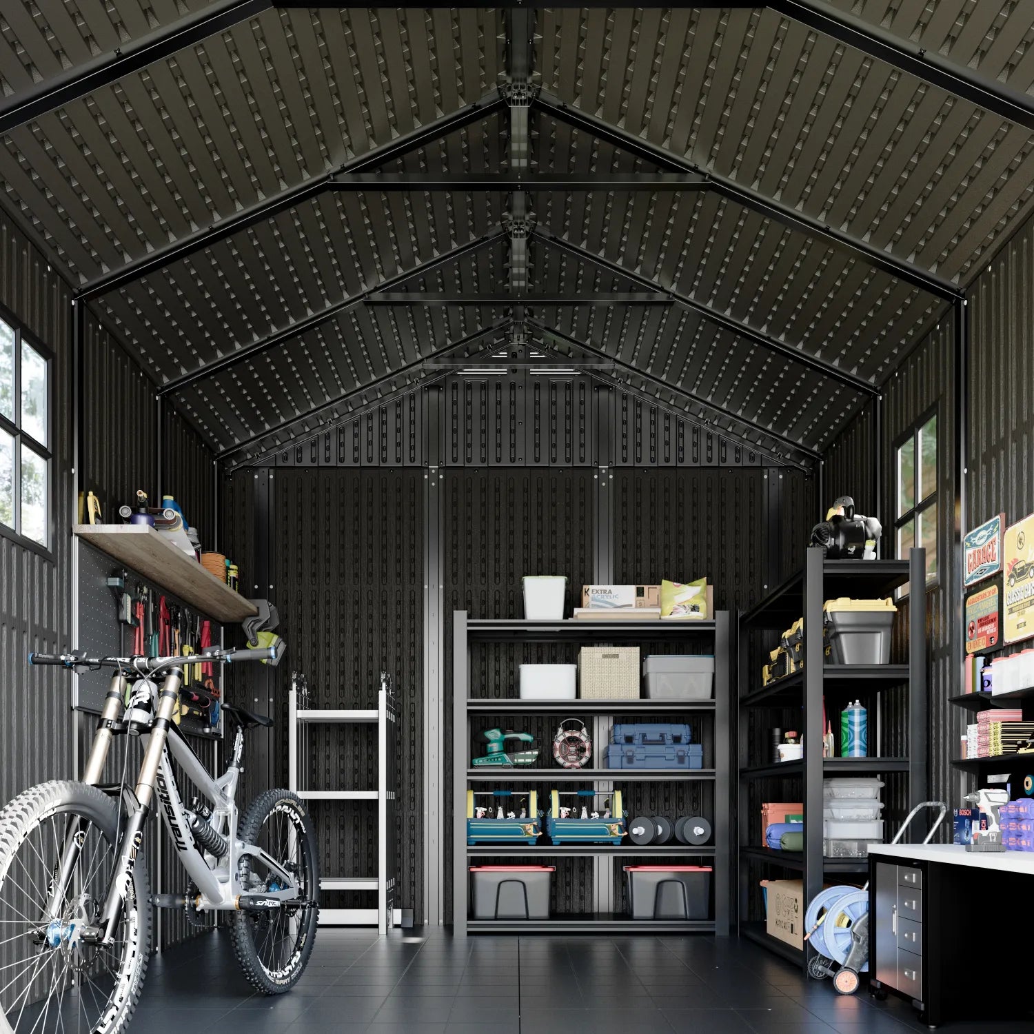 8x10_plastic_shed_for_storage
color:brown|Size:8x10