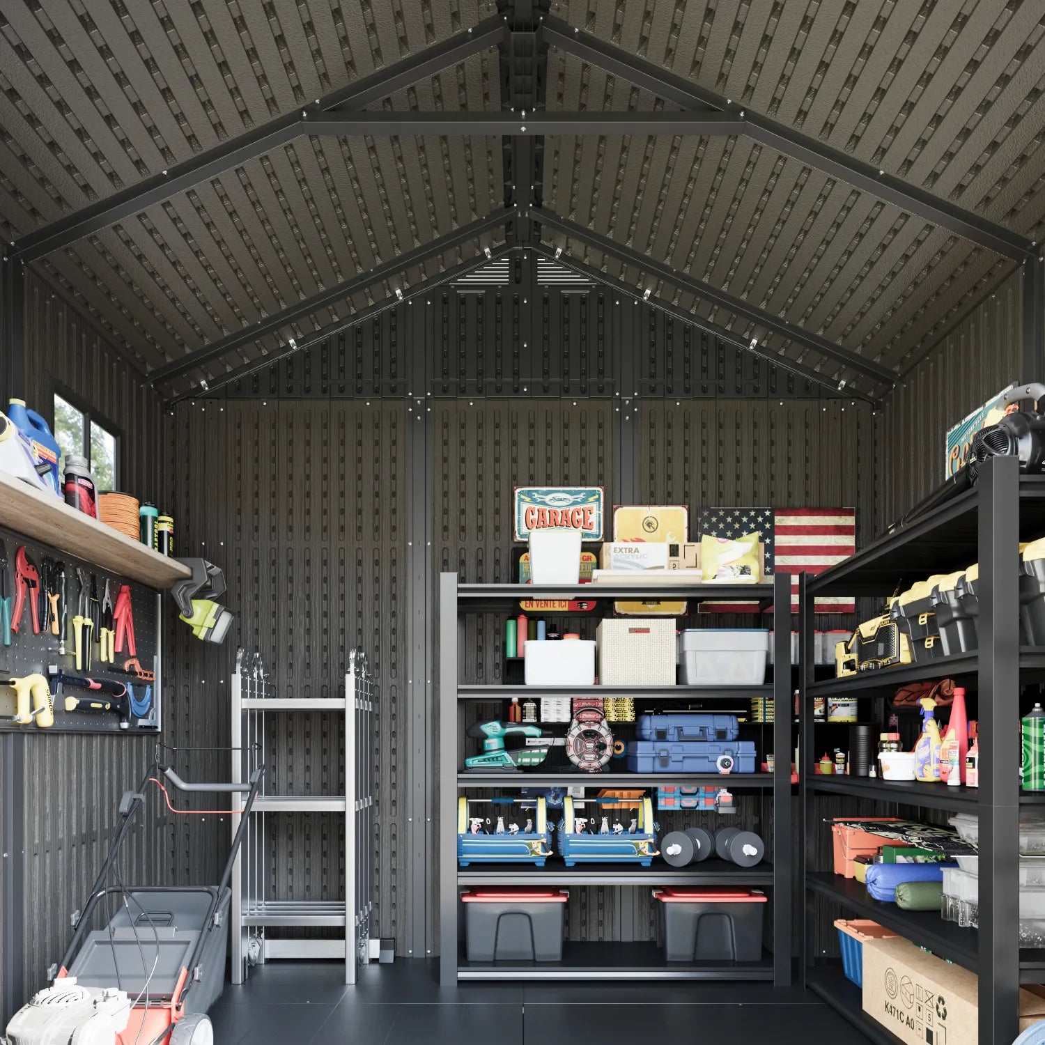 Patiowell_kick-it_8x6_plastic_shed_detail
color:brown|Size:8x6