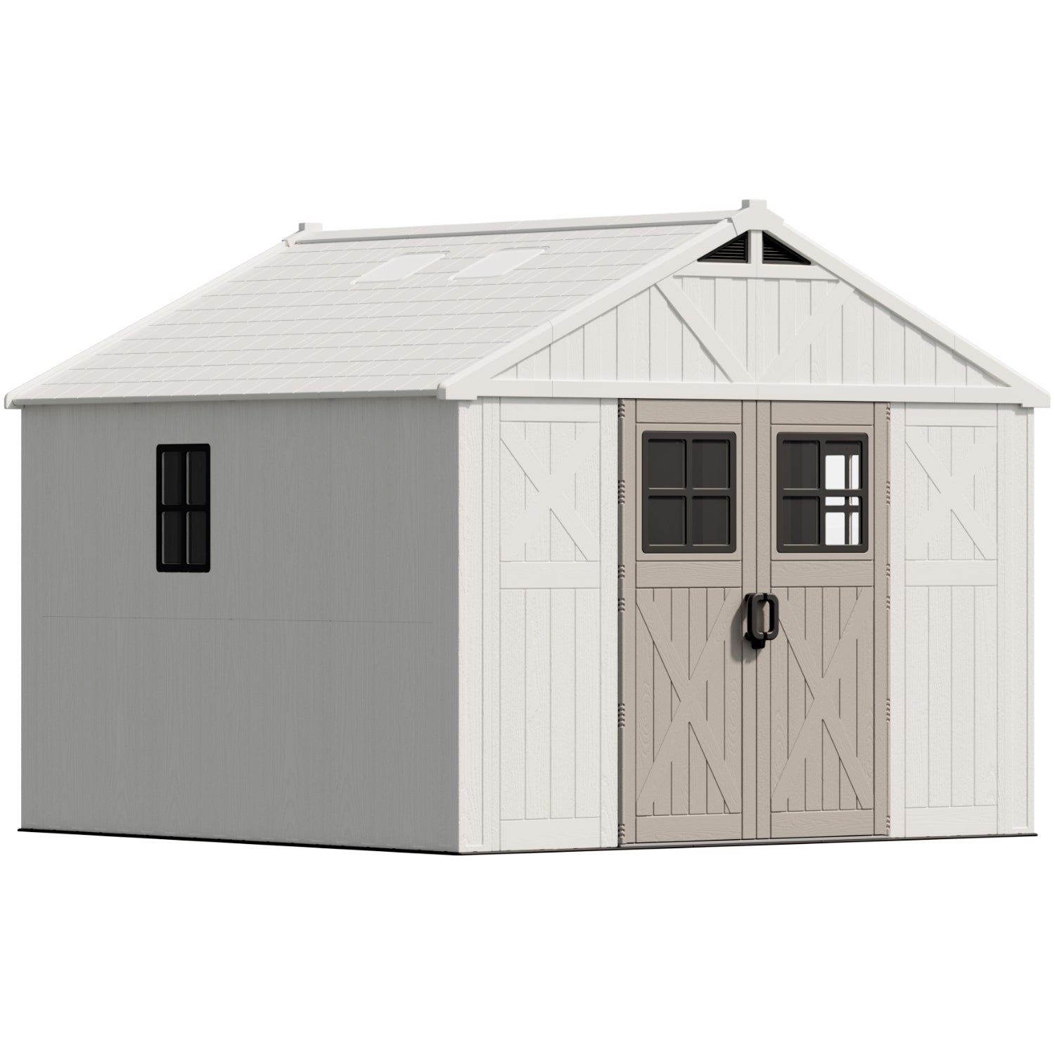 Patiowell 10x10ft Resin Storage Shed
Size:10x10