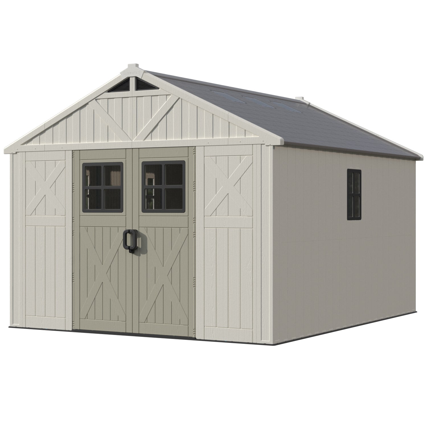 Patiowell 10x12ft Resin Storage Shed-8
Size:10x12