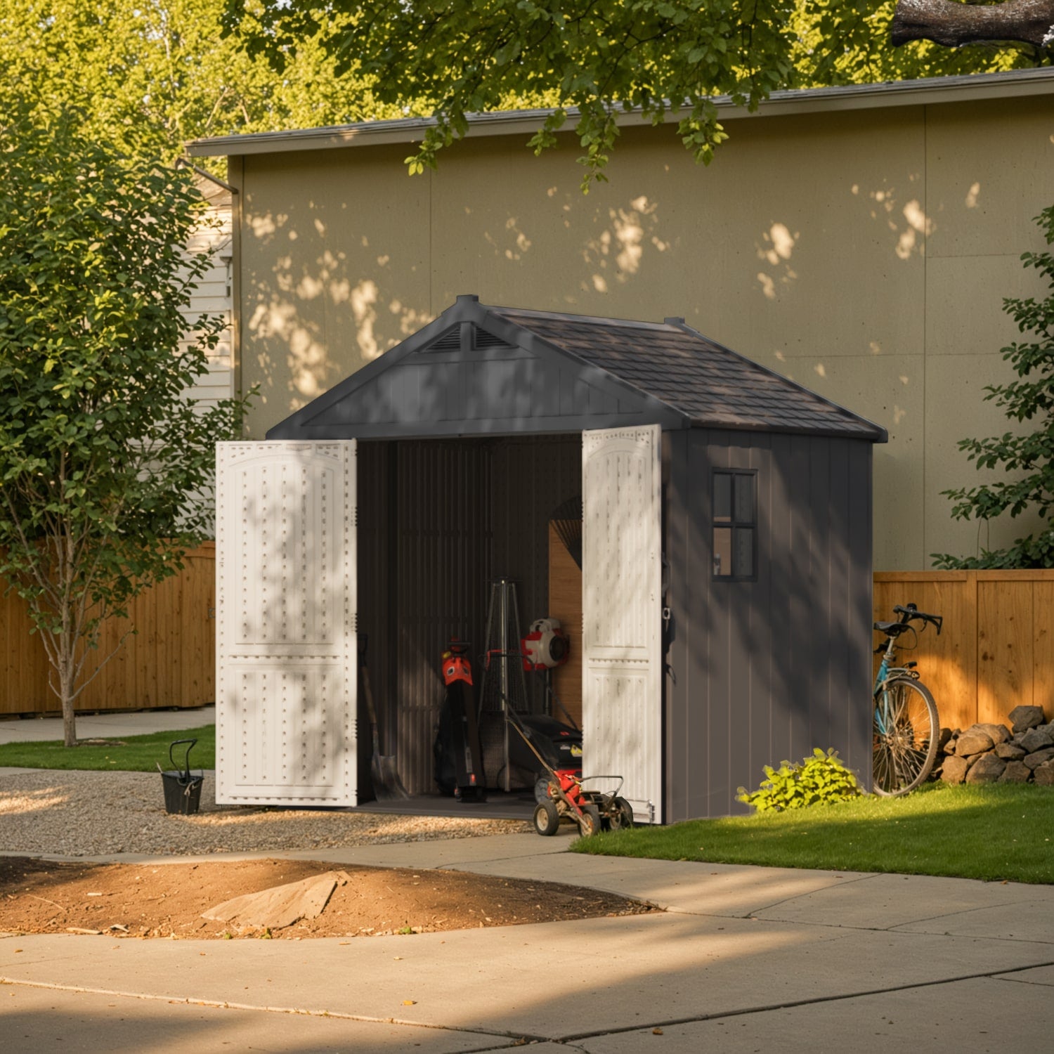 Patiowell_kick-it_8x6_plastic_shed
color:brown|Size:8x6