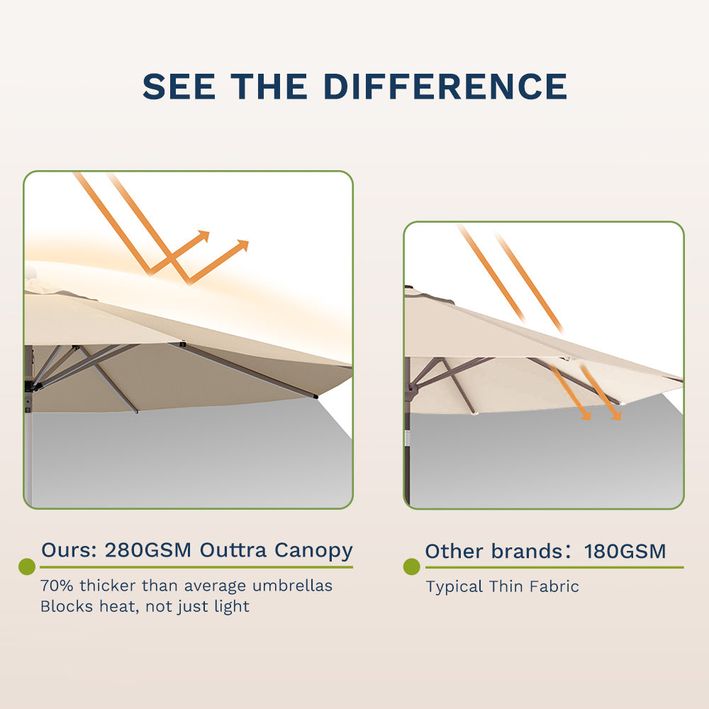 Size(Foot):9FT(Base Not Included),9FT(Base Included)|Color:Beige,Light Blue,red