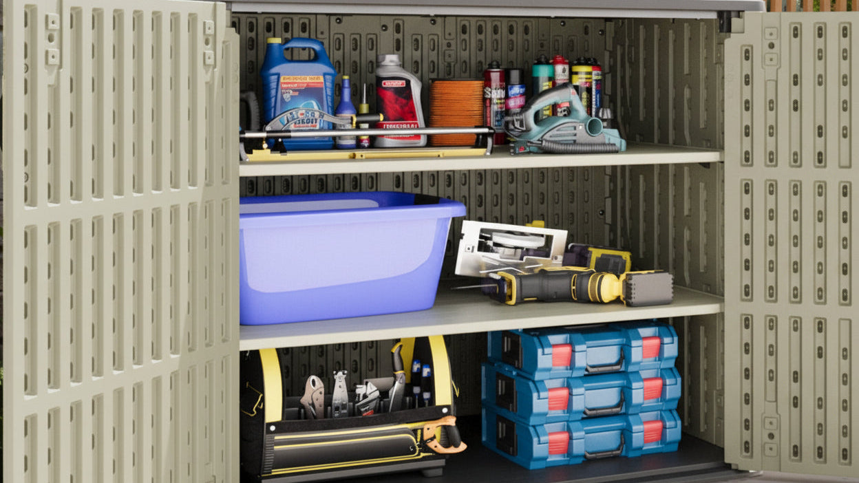 Patiowell outdoor storage cabinets