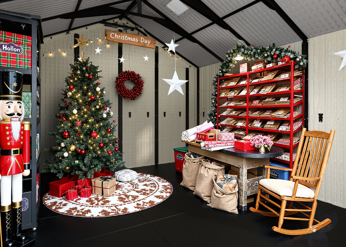 Creative ways to use your shed this xmas