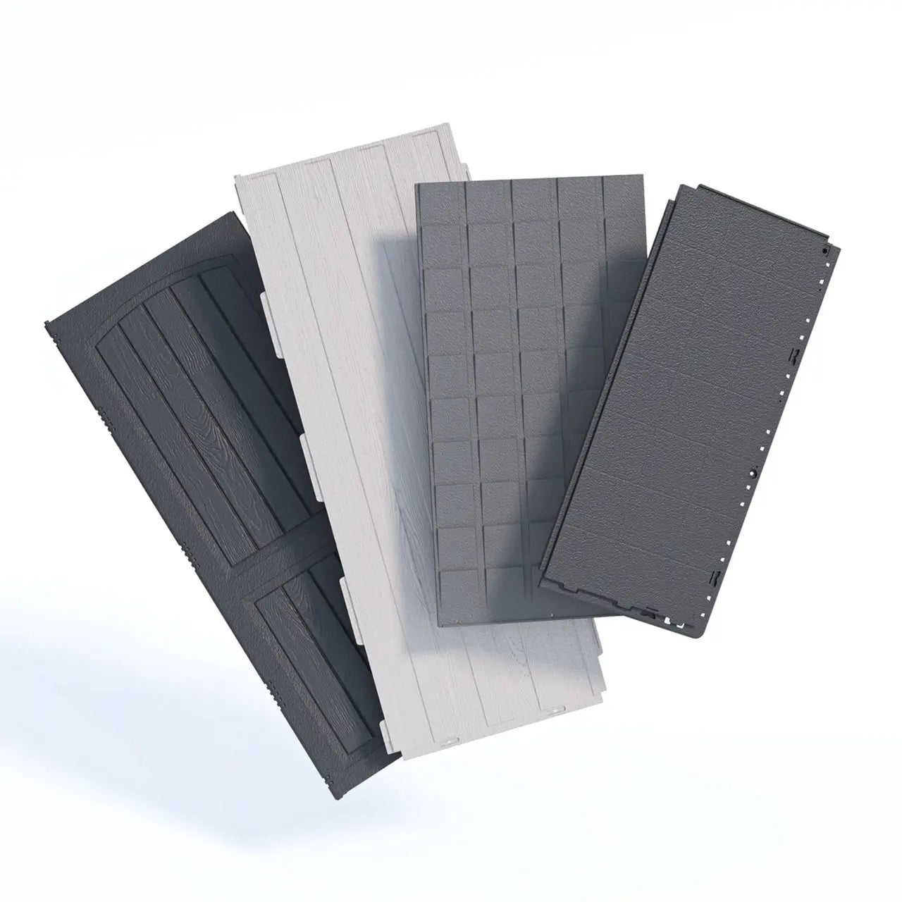 kick-it plastic storage shed Wood-Like Texture design