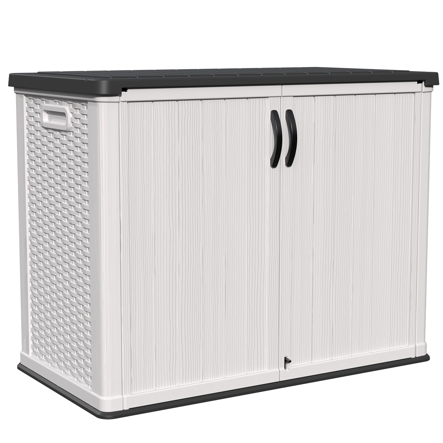 Patiowell 26 cu ft plastic cabinet white
