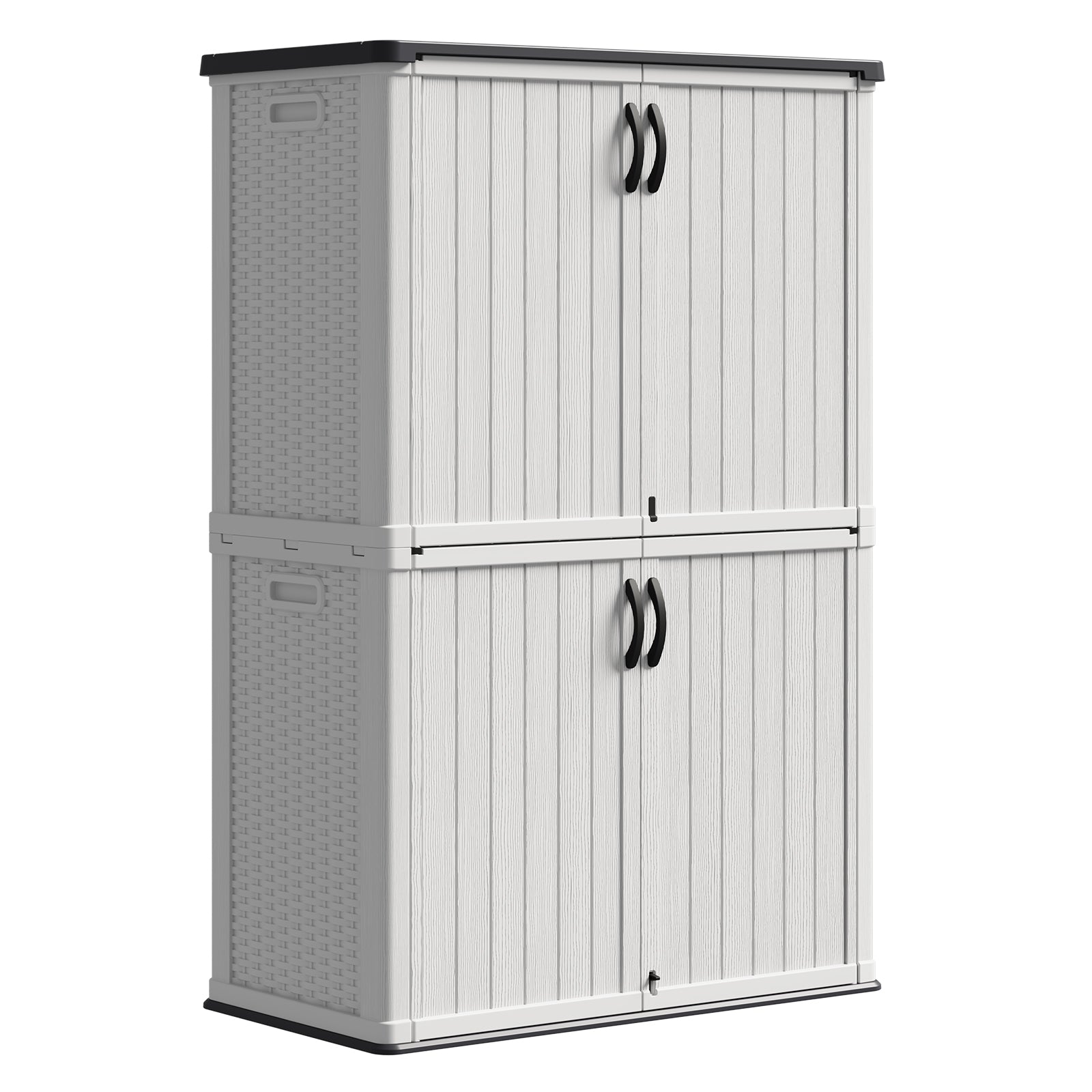 Patiowell 50 cu ft plastic cabinet white