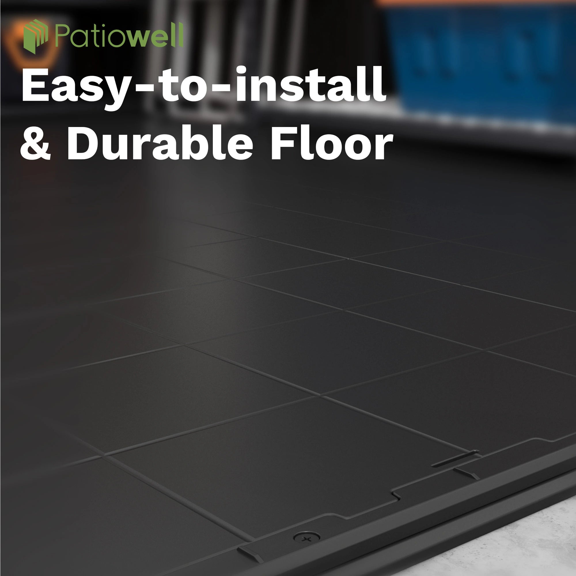 patiowell 8x10 kick-it plastic shed brown&beige