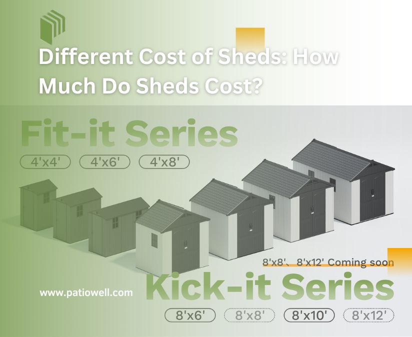 Different Cost of Sheds: How Much Do Sheds Cost?