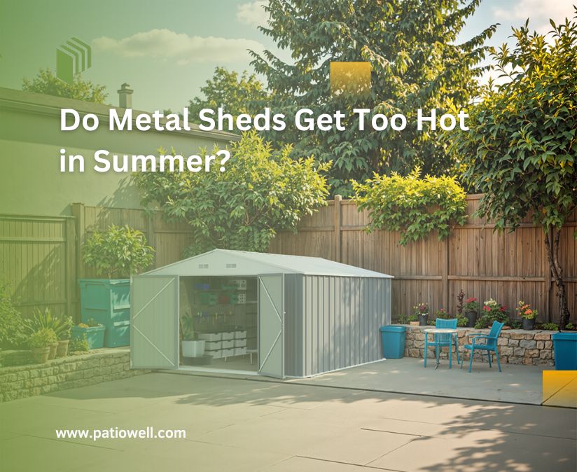 Do Metal Sheds Get Too Hot in Summer?