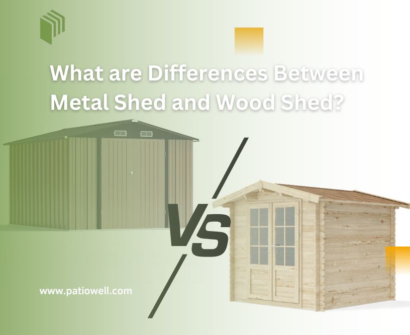 Metal Shed vs Wood Shed