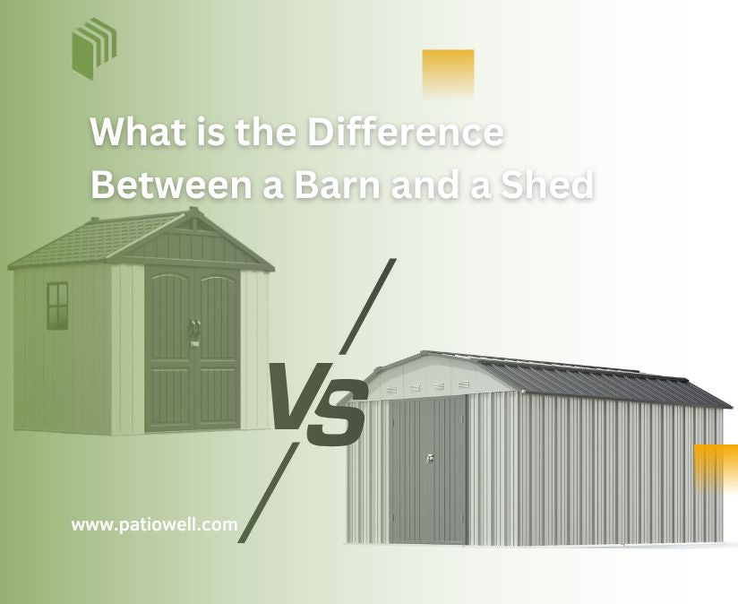 What is the Difference Between a Barn and a Shed