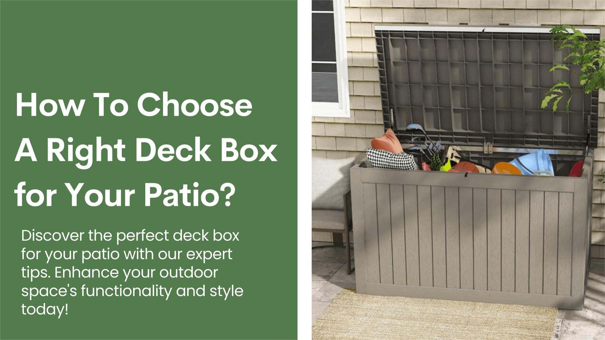 How to Choose Right Deck Box