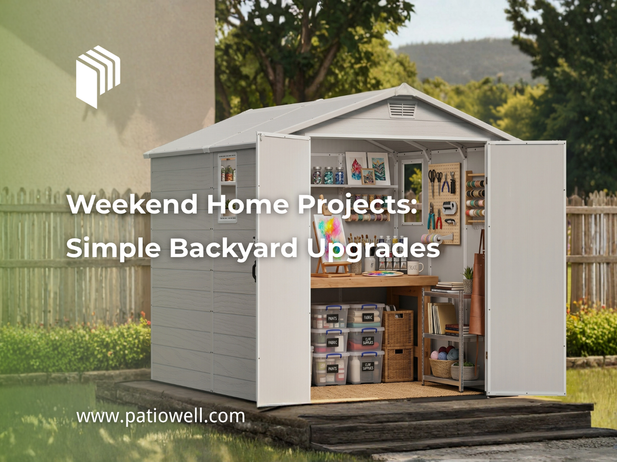 Weekend Home Projects: Simple Backyard Upgrades