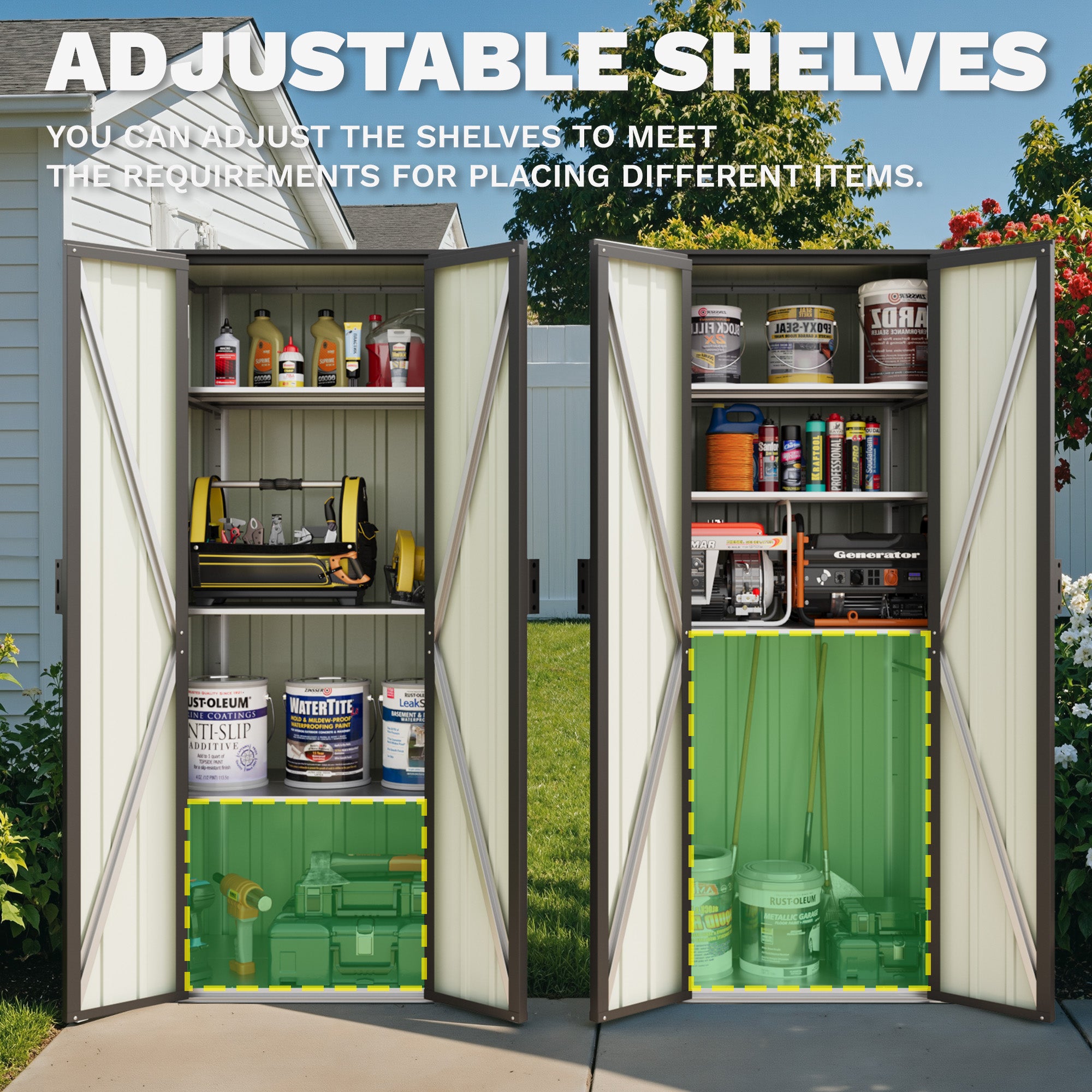 Patiowell 28 Cuft Outdoor Storage Cabinet