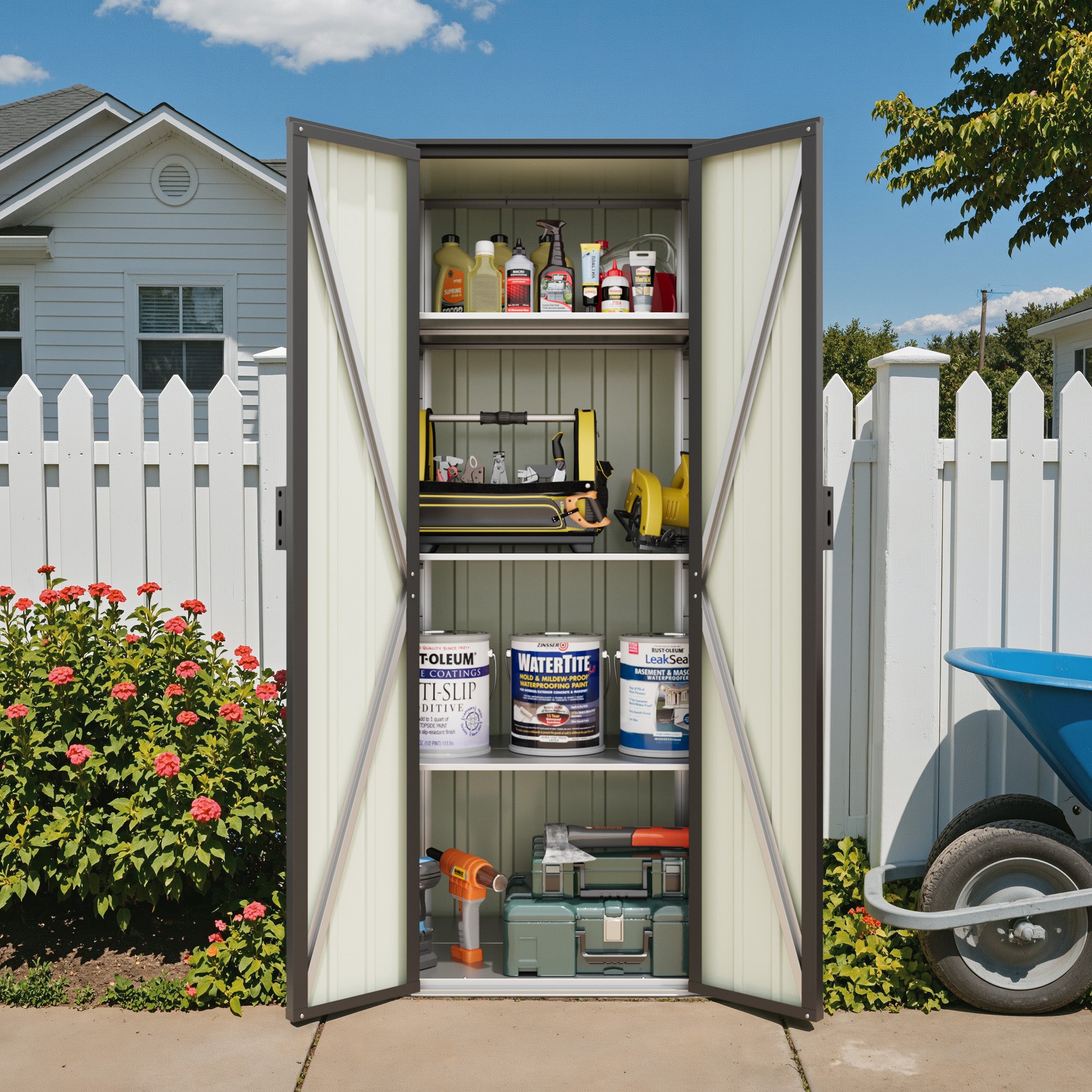 Patiowell 28 Cuft Outdoor Storage Cabinet