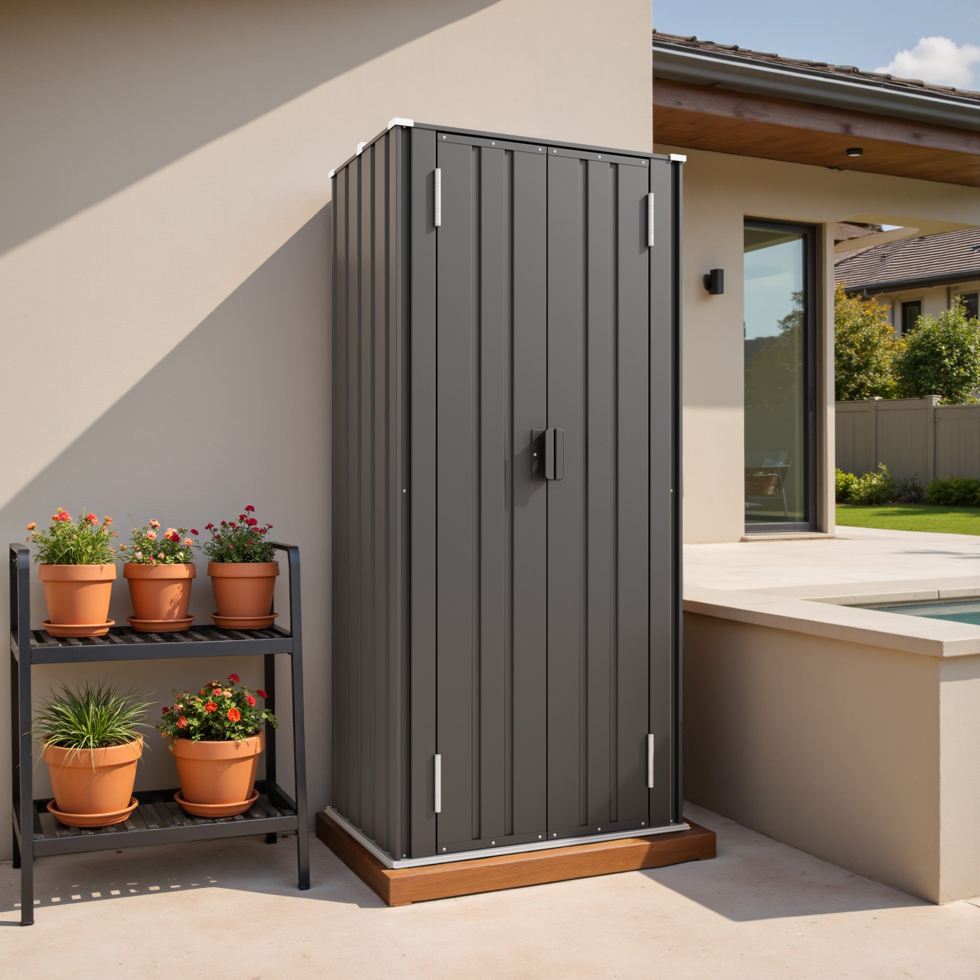 Patiowell 28 Cuft Outdoor Storage Cabinet