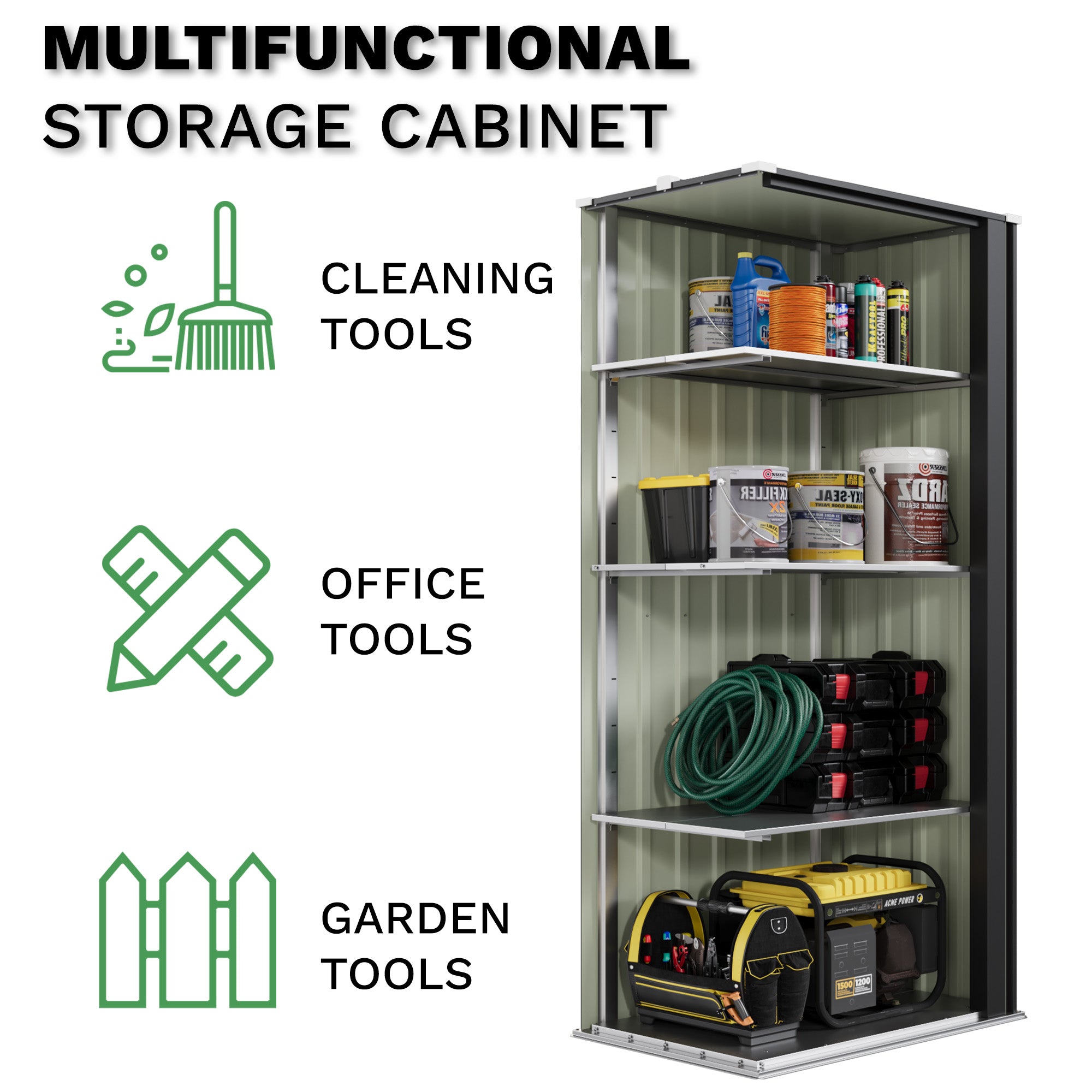 Patiowell 28 Cuft Outdoor Storage Cabinet