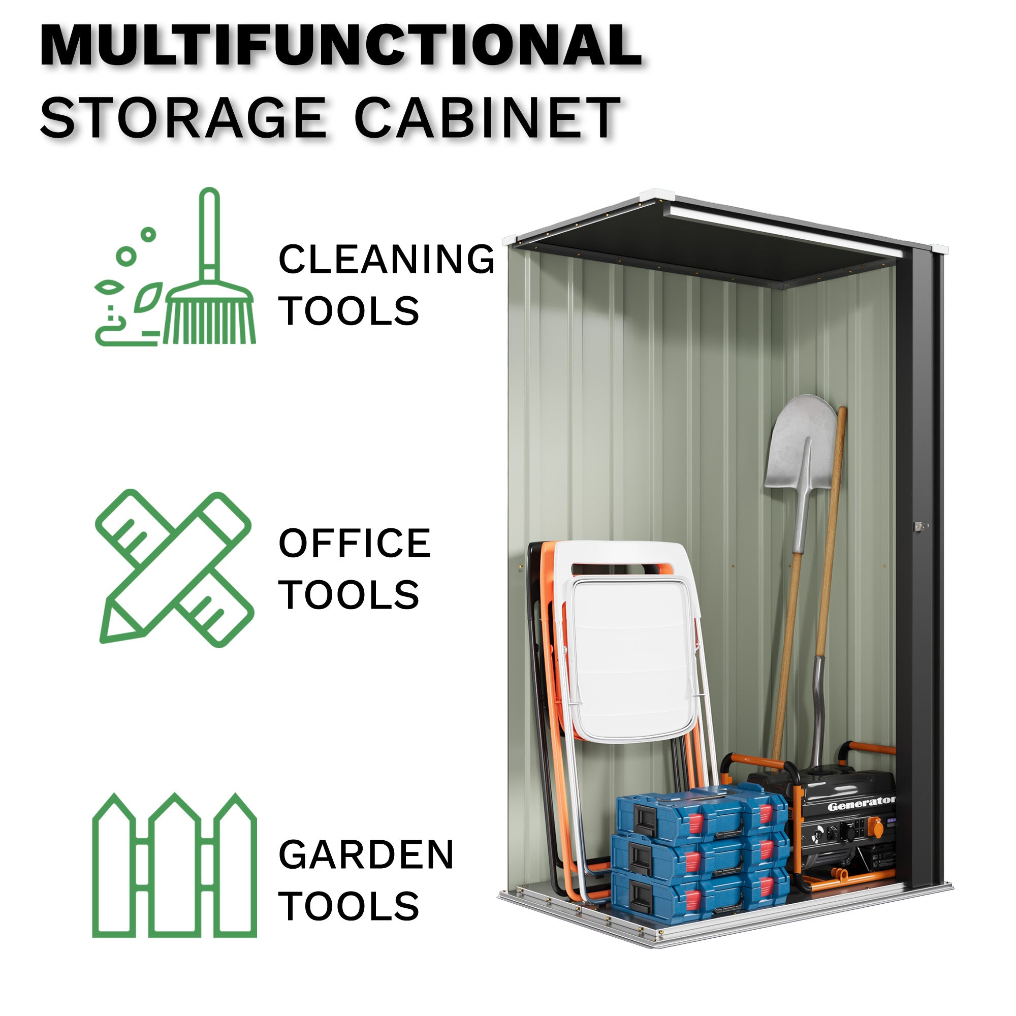 Patiowell 28 Cuft Outdoor Storage Cabinet