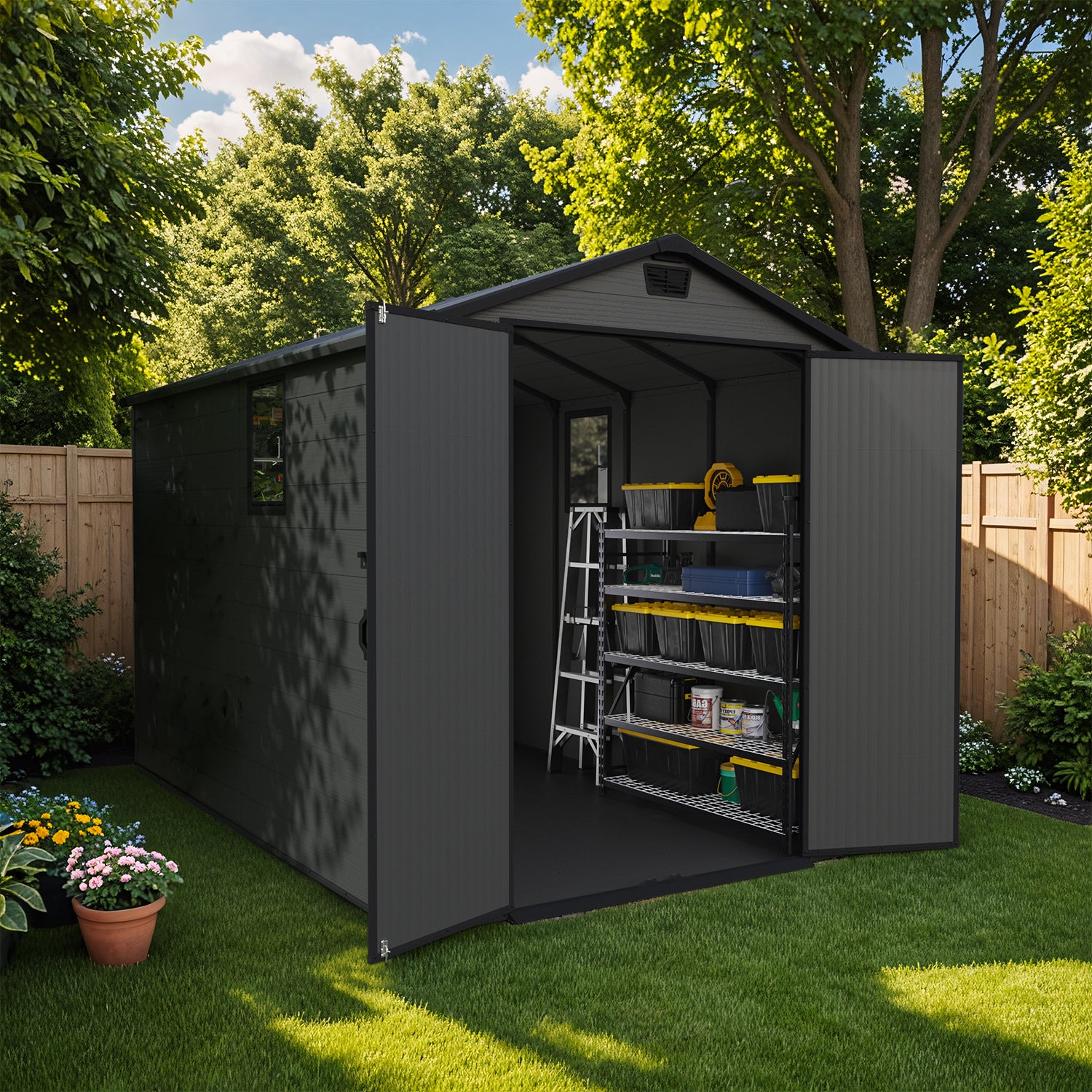 Patiowell 6x10 FTOutdoor Storage Shed 697