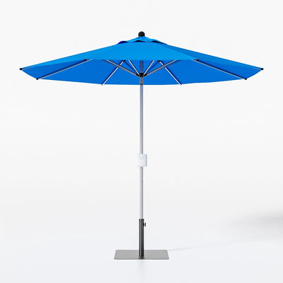 best base for 9ft patio umbrella 9ft Patio Umbrella with Base and Remote Control, Blue