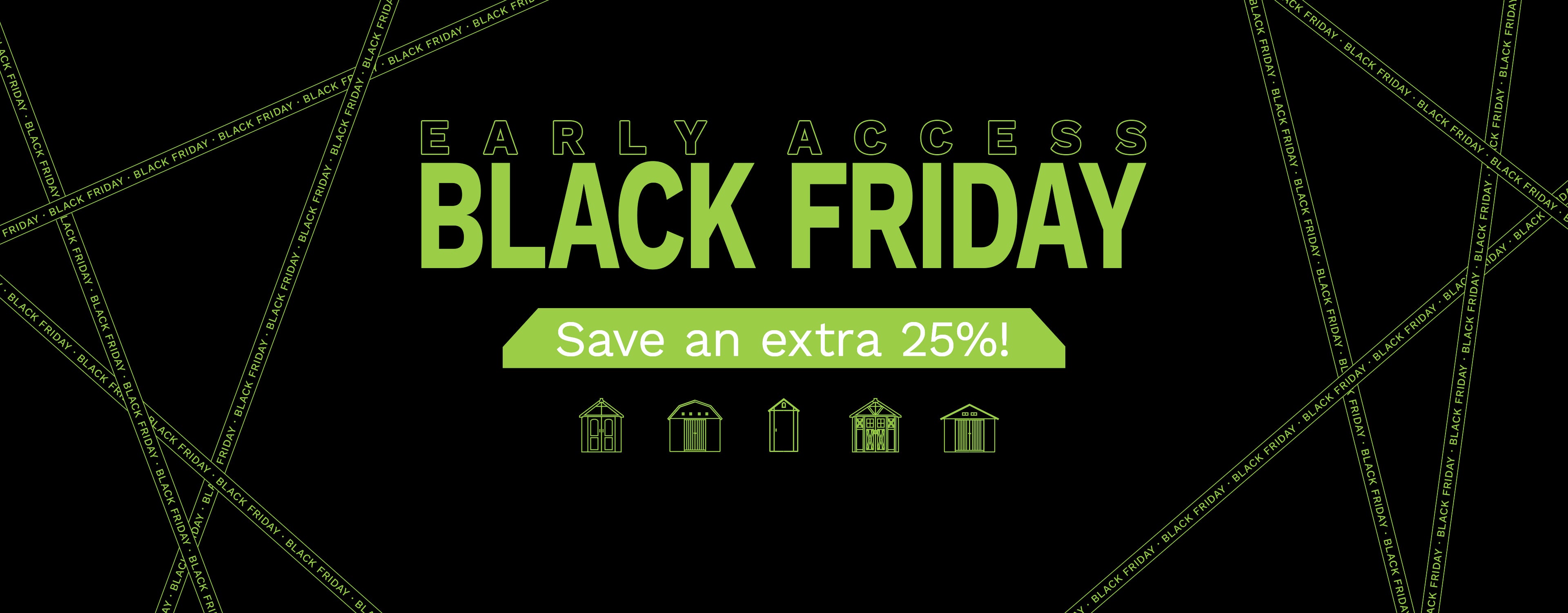Patiowell Early Access Black Friday Sale 2025 - Save an extra 25%!