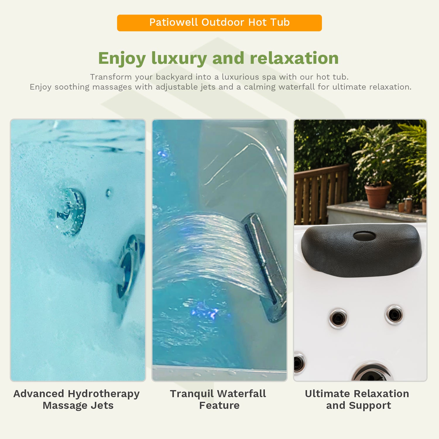 Patiowell-4-person-hot-tub features
color:pearl shadow