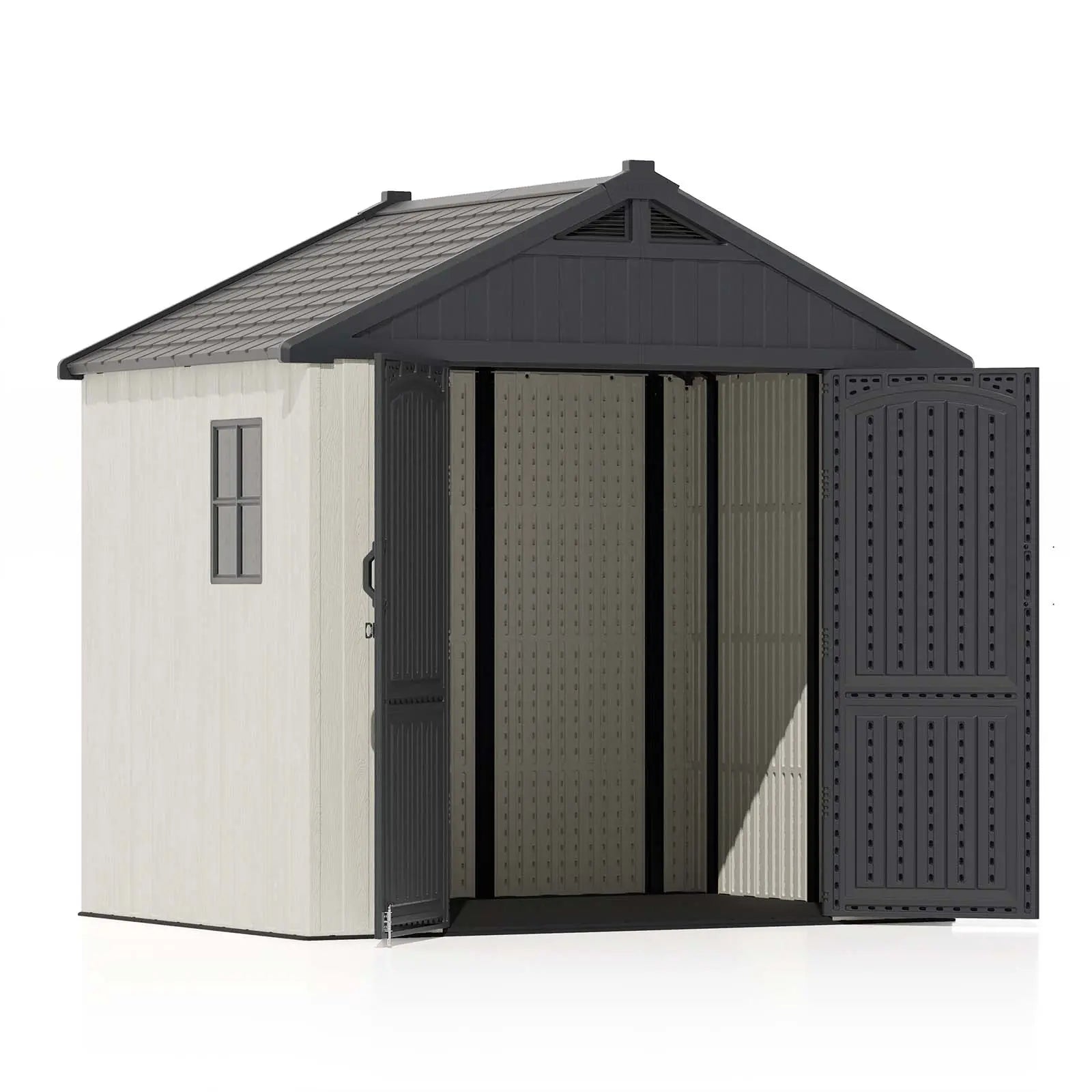 Patiowell 8x6 Easy Install Plastic Shed Pro