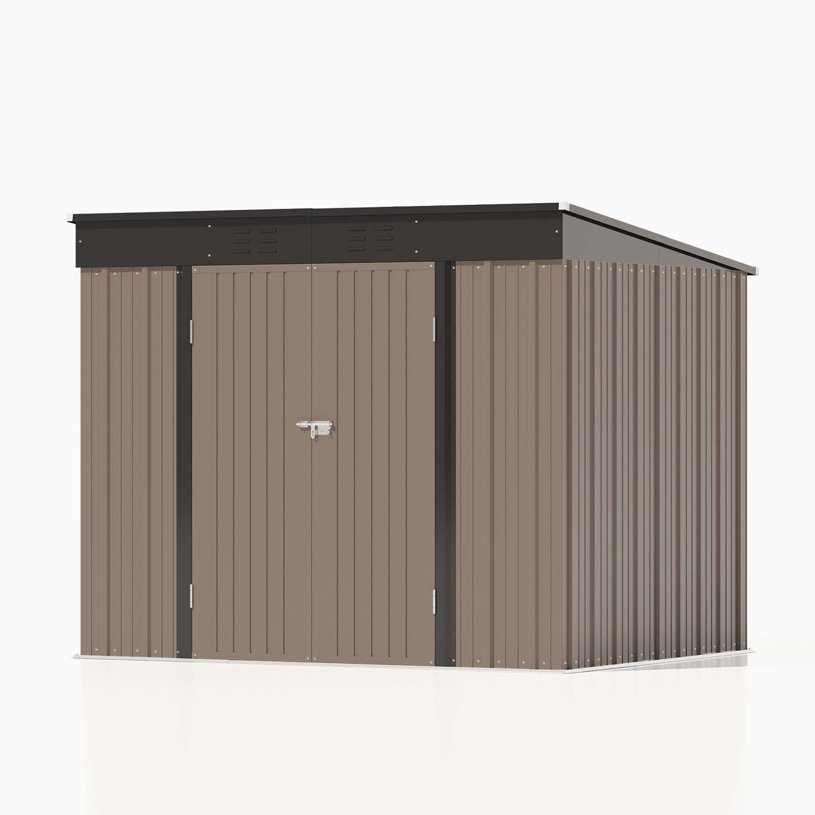 Patiowell 8x6 Metal Shed-1