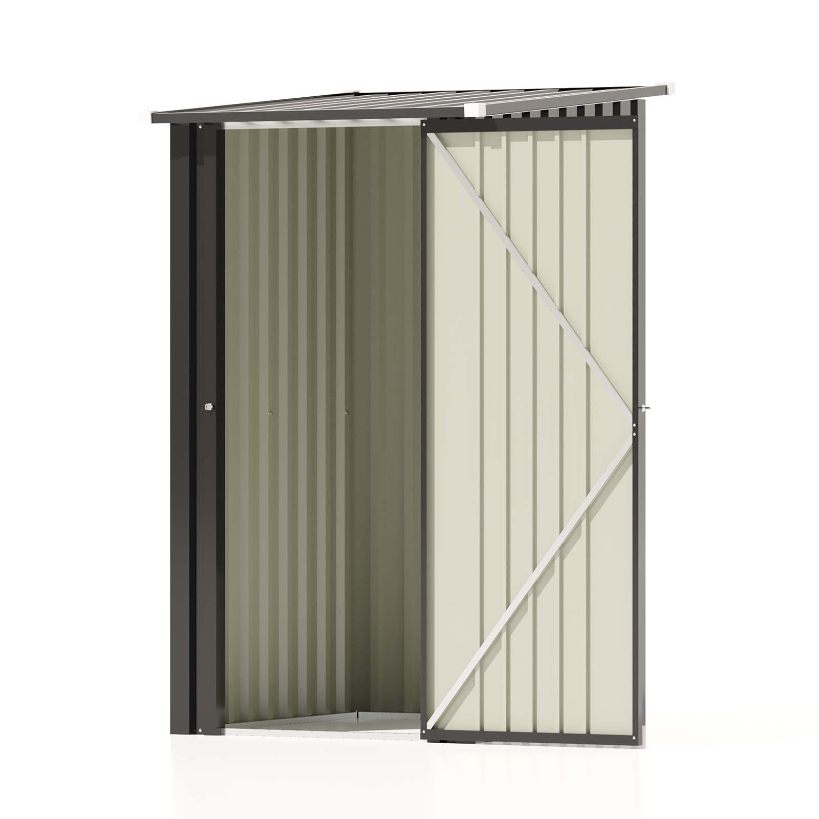 Patiowell 3x3 Metal Shed-1