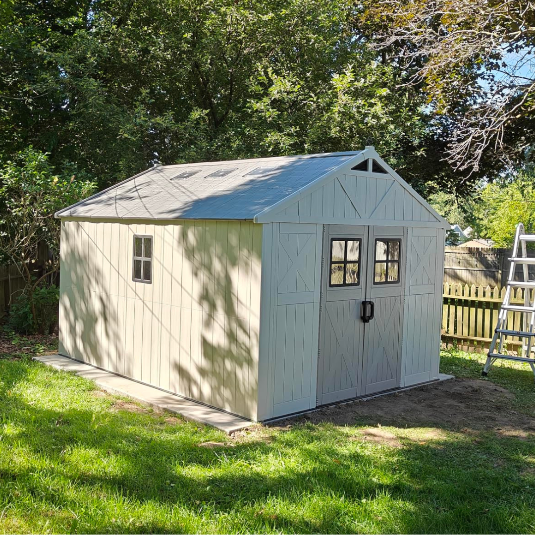 Patiowell 10x12ft Resin Storage Shed
Size:10x10