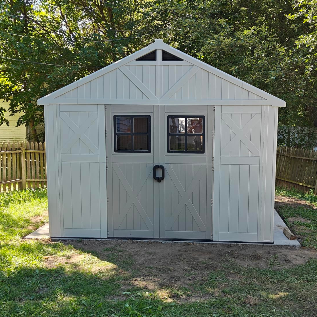 Patiowell 10x12ft Resin Storage Shed
Size:10x10