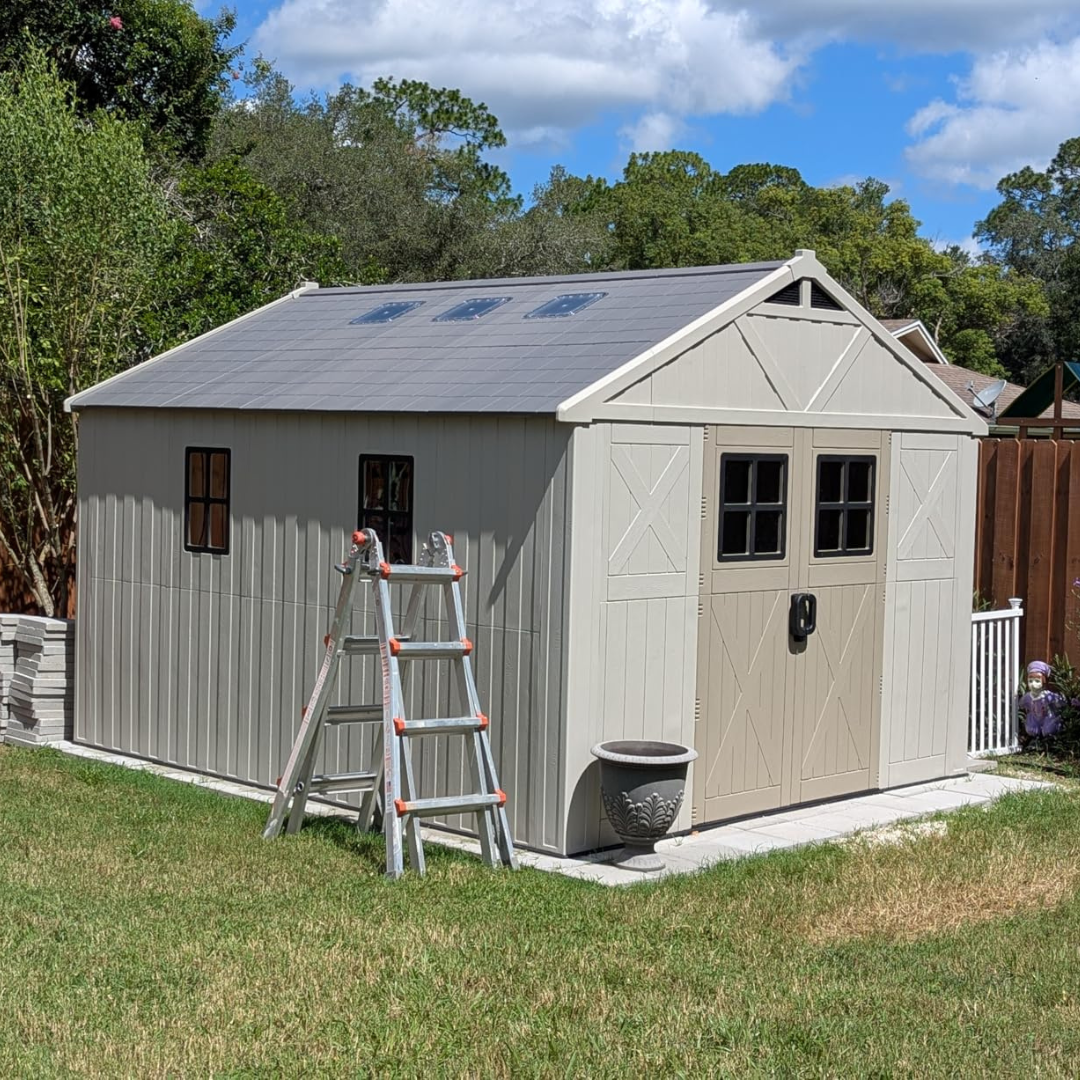 Patiowell 10x12ft Resin Storage Shed
Size:10x12