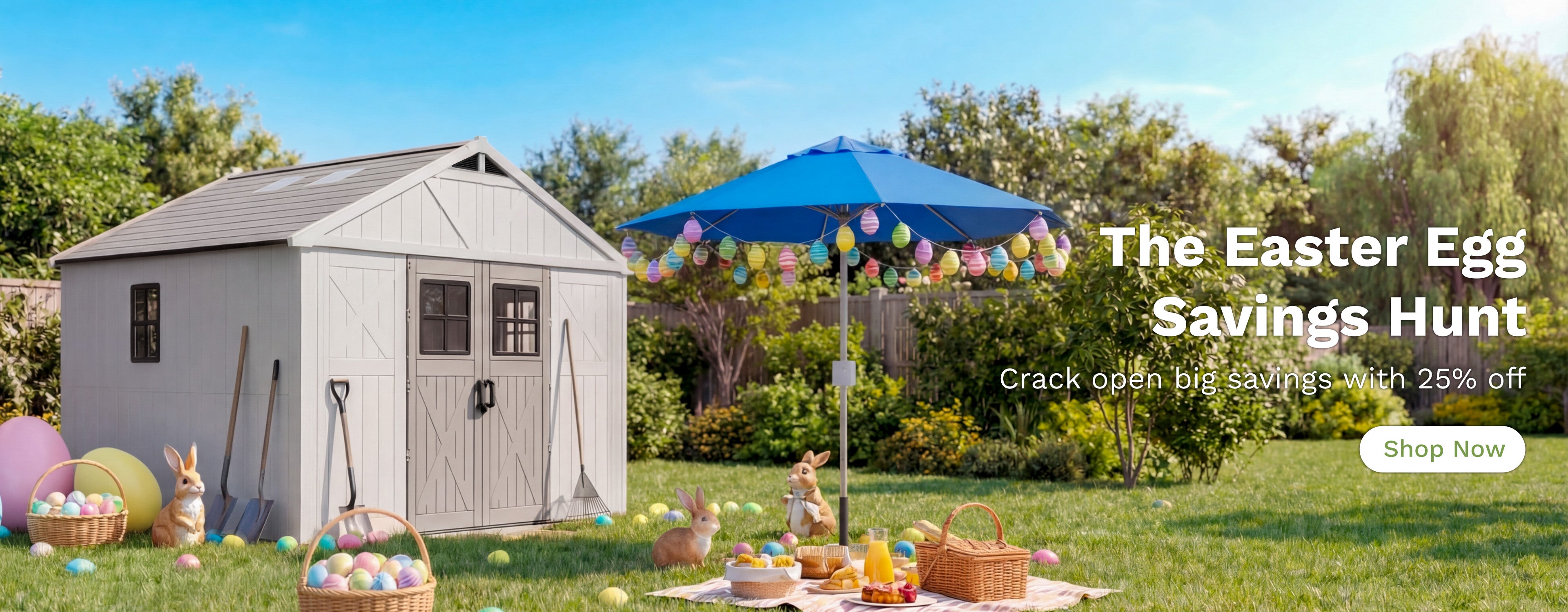 Crack open big savings with 25% off