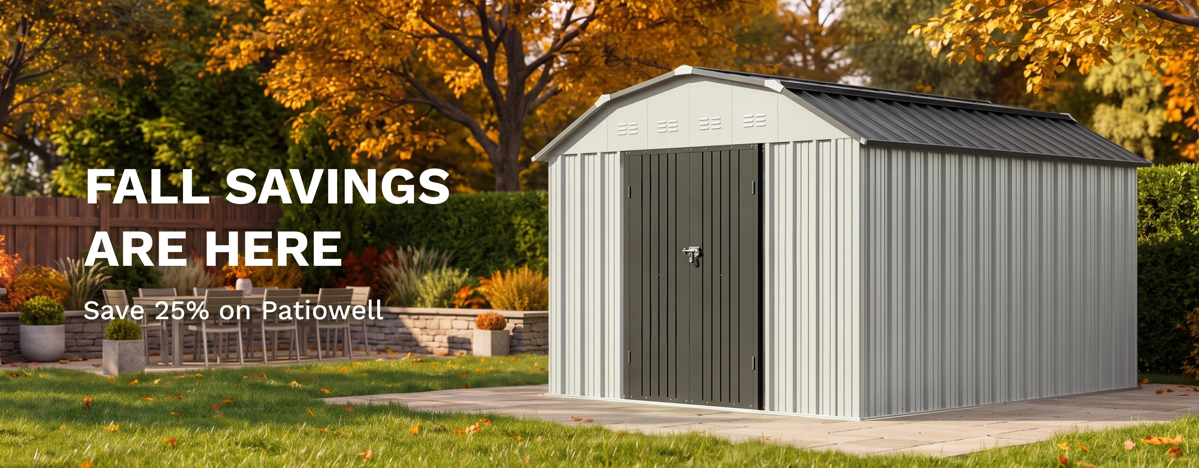 FALL SAVINGS ARE HERE - 25%  off