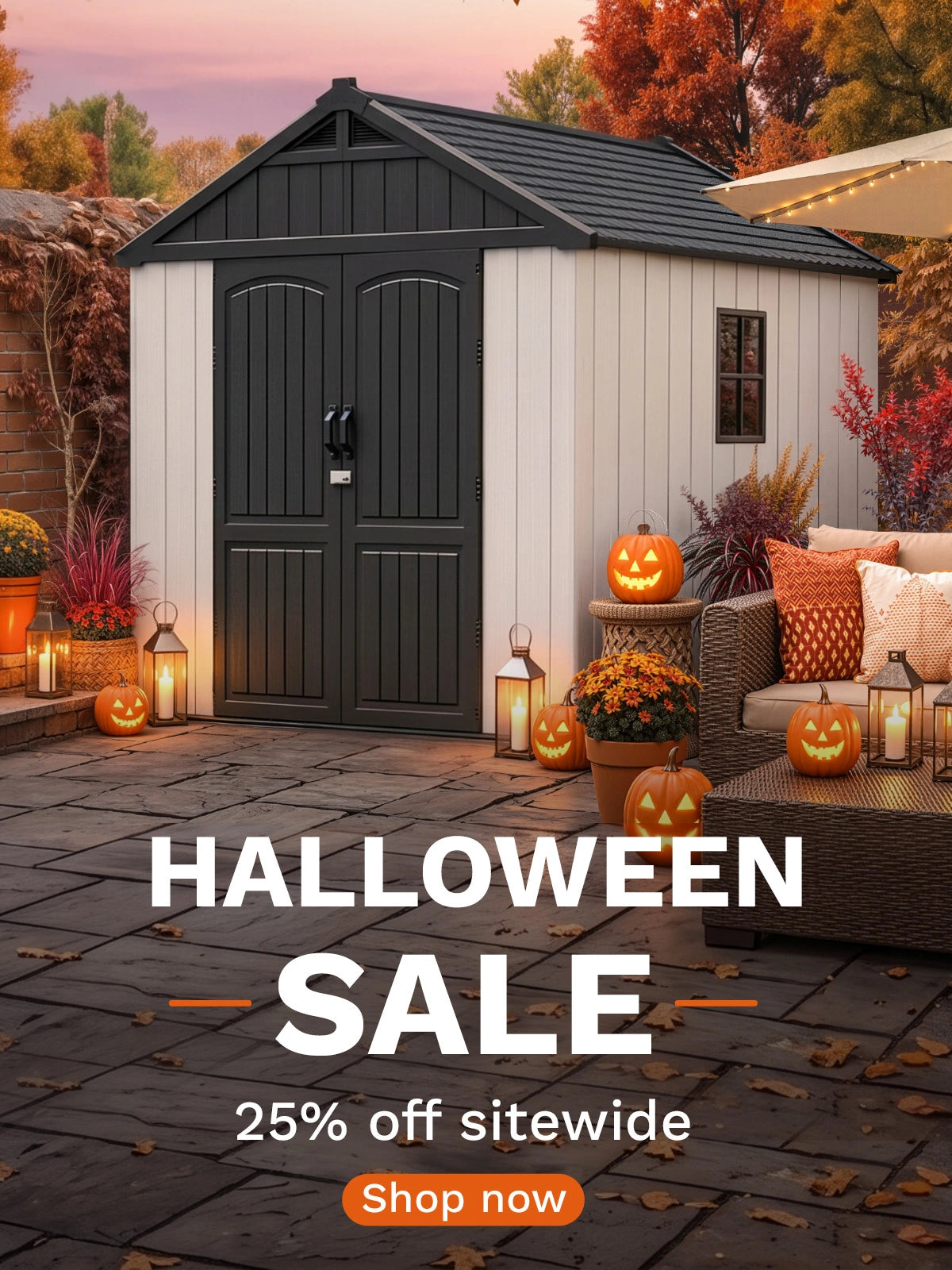 Halloween sale - 25% off sitewide