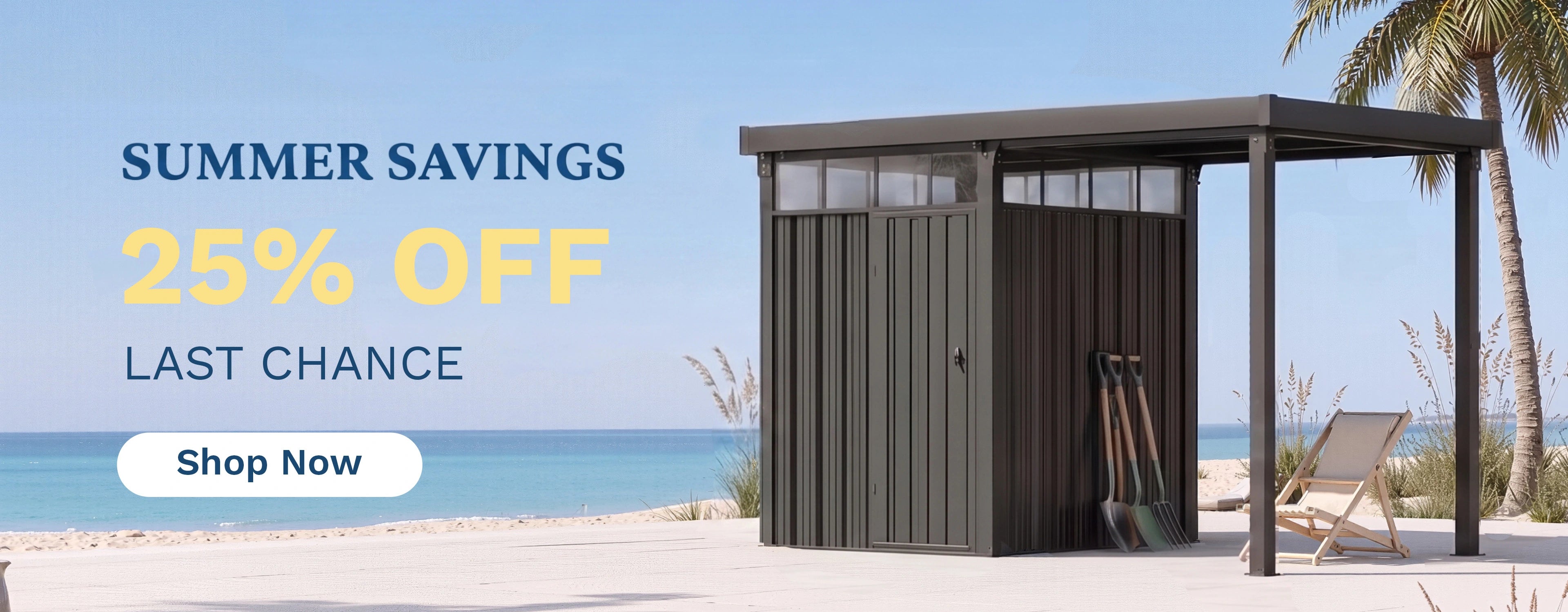 LAST CHANCE FOR SUMMER SAVINGS - 25% Off
