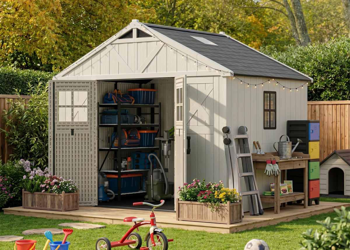 Low-Maintenance Plastic Storage Sheds