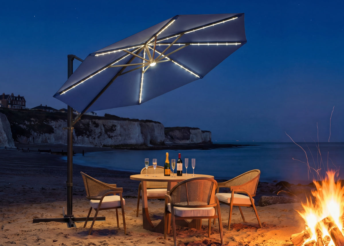 Stay Cool with Stylish Patio Umbrellas
