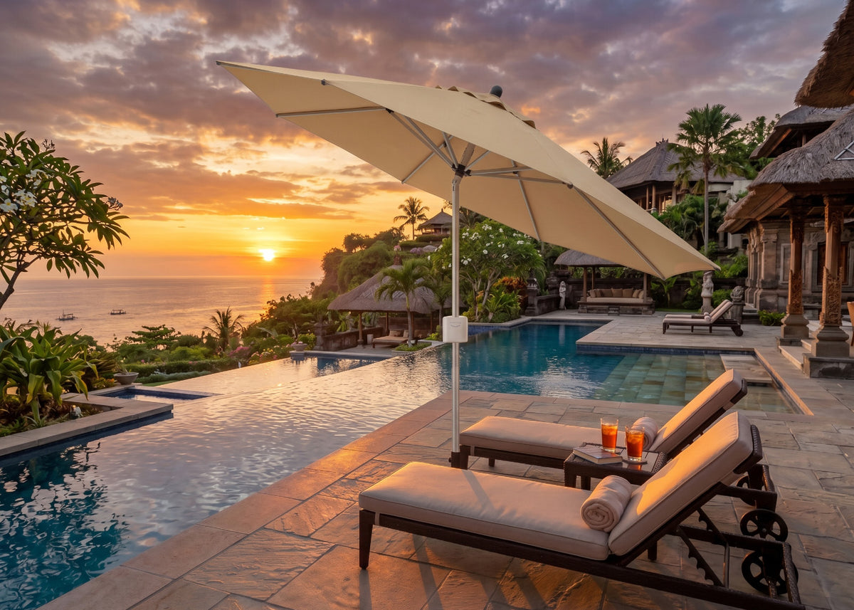 Stay Cool with Stylish Patio Umbrellas