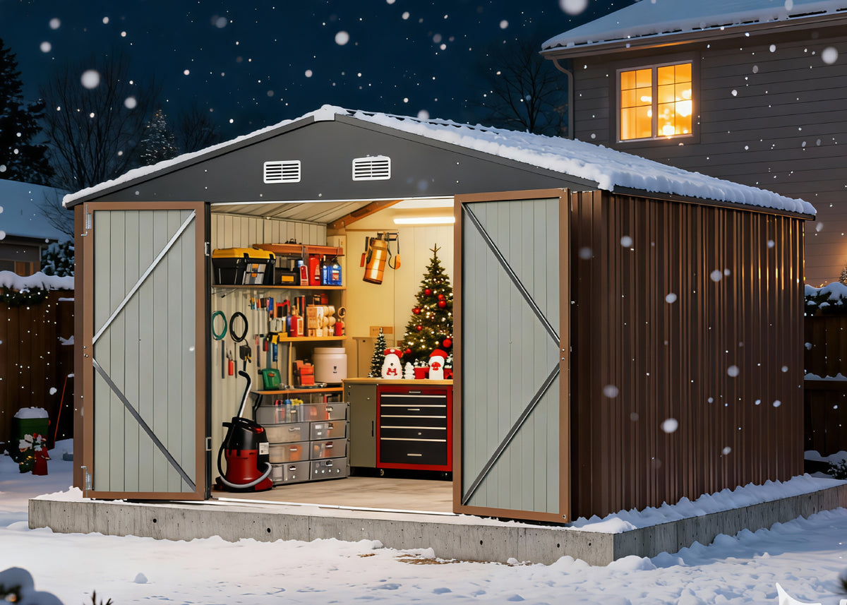 Patiowell xmas shed ideas