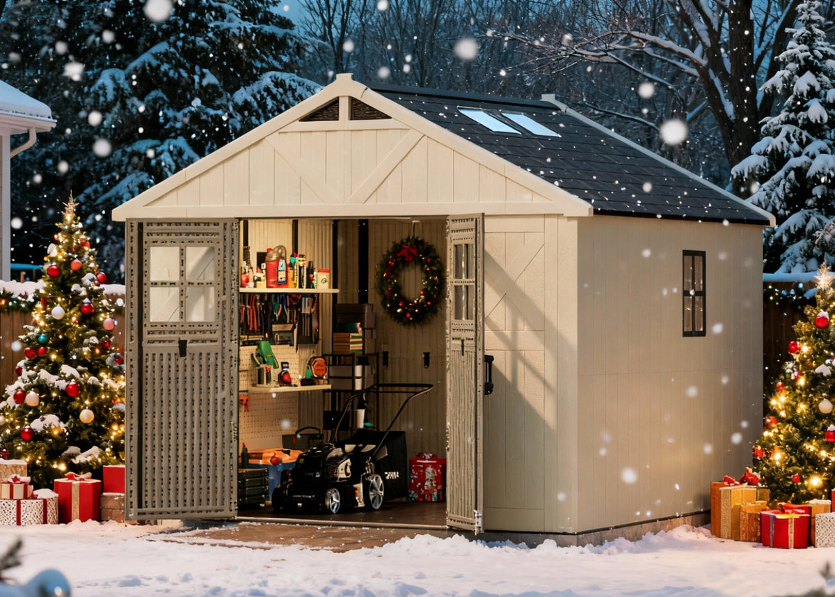 Patiowell xmas shed ideas